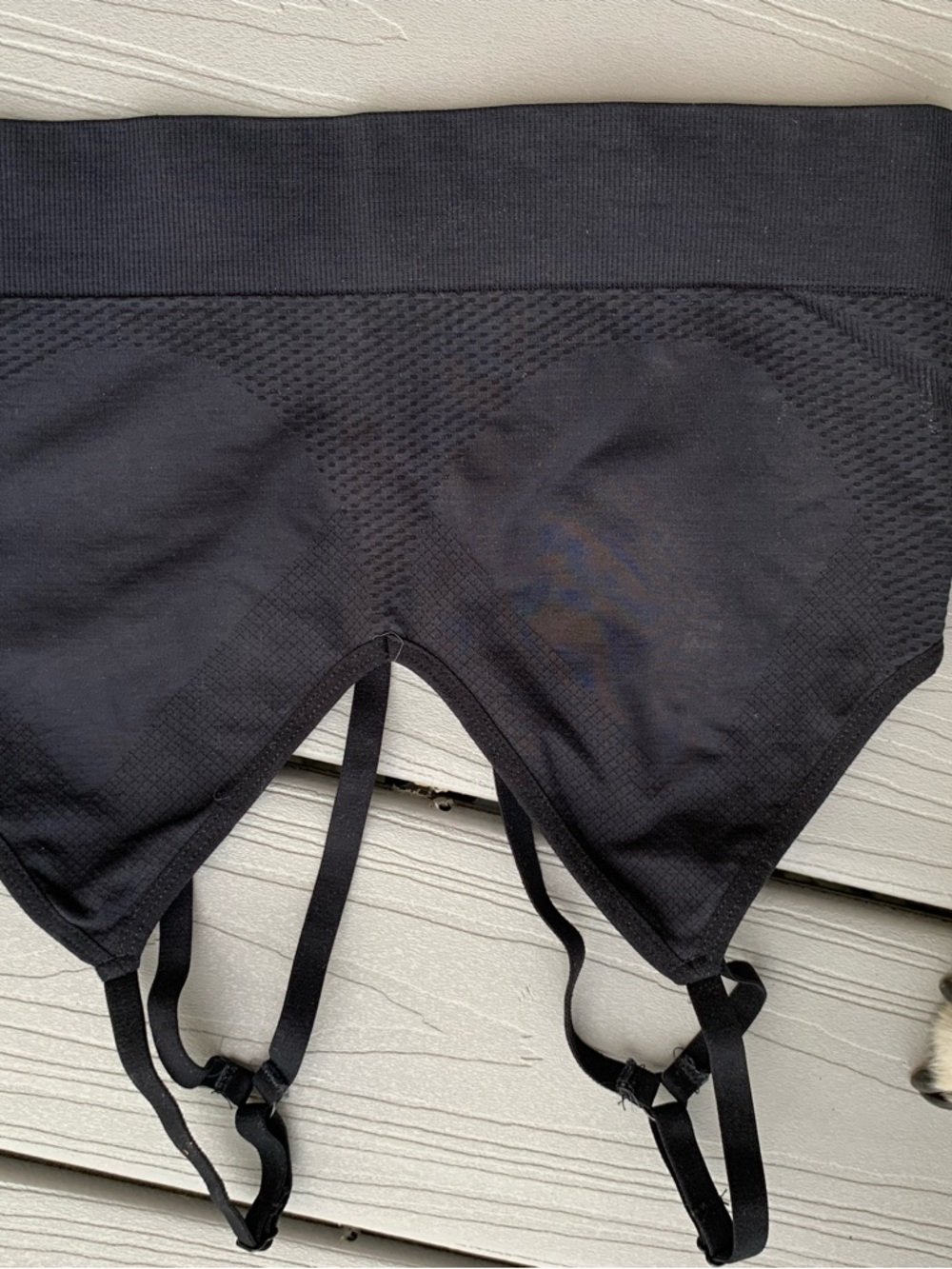 knix Black Seamless Ribbed Sports Bra